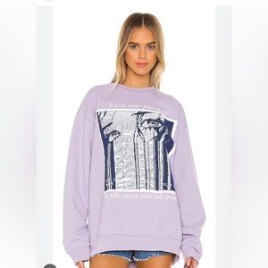 Boys lie purple crewneck one size
